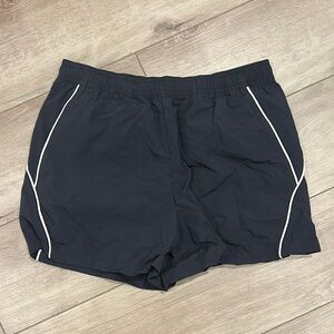 BDG Nylon Track Short in Navy